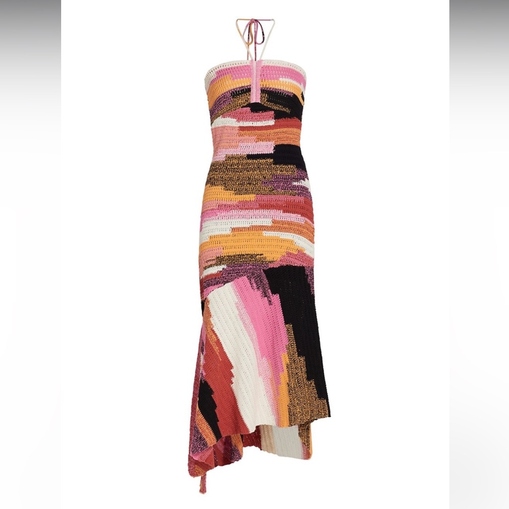 ALC NOVA CROCHET MIDI DRESS NWT MEDIUM